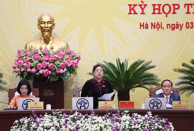 Kỳ họp thứ 11 HĐND TP Hà Nội khóa XV: Đại biểu tin tưởng các vấn đề chất vấn sẽ triển khai hiệu quả trong thực tiễn